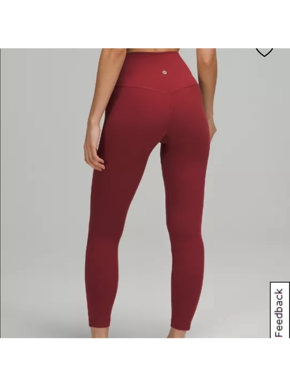 Lululemon Align High-Rise Pant 25", Mulled Wine, Size 8 - Picture 2 of 6
